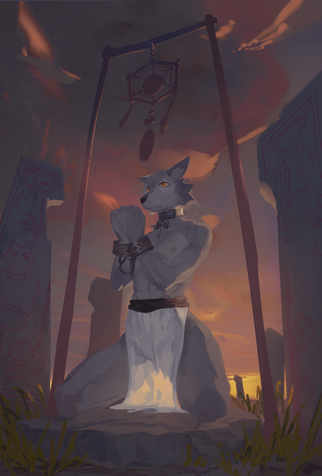 full body illustration rendered