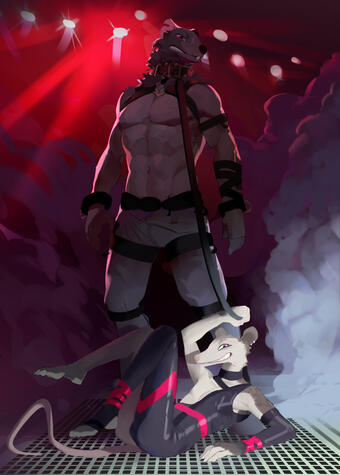 rendered half body illustration
